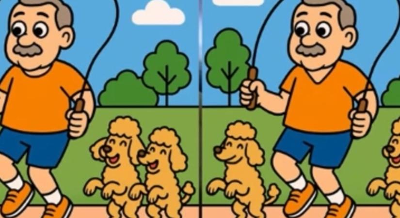 Fejtörő: csak a legszemfülesebbek találják meg a 3 különbséget a két kép között 10 másodperc alatt – Neked sikerül?