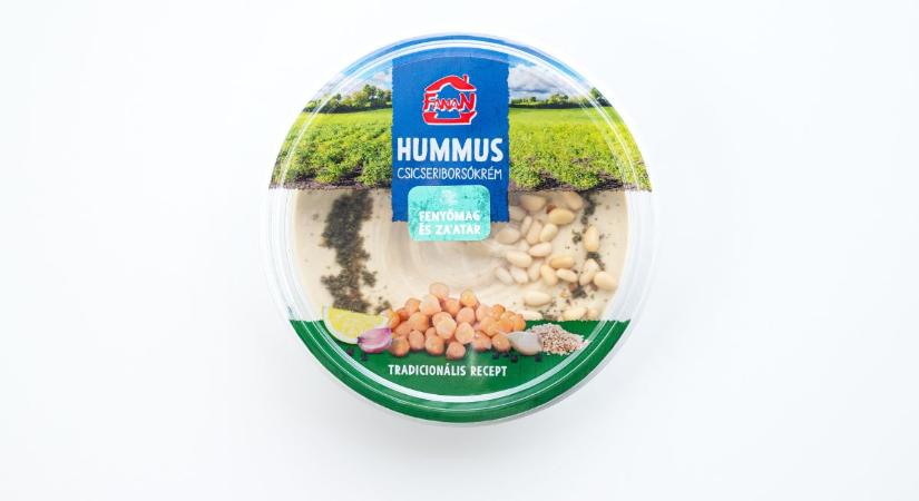 FANAN Fenyőmag és za’atar ízű hummuszkrém