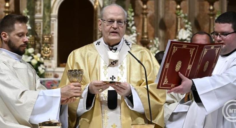 Erdő Péter aranymiséjét ünnepelték a Szent István-bazilikában