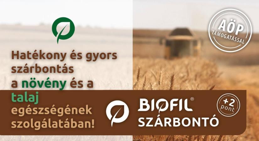 A biológiai szárbontás hatása a talajok szervesanyagtartalmára