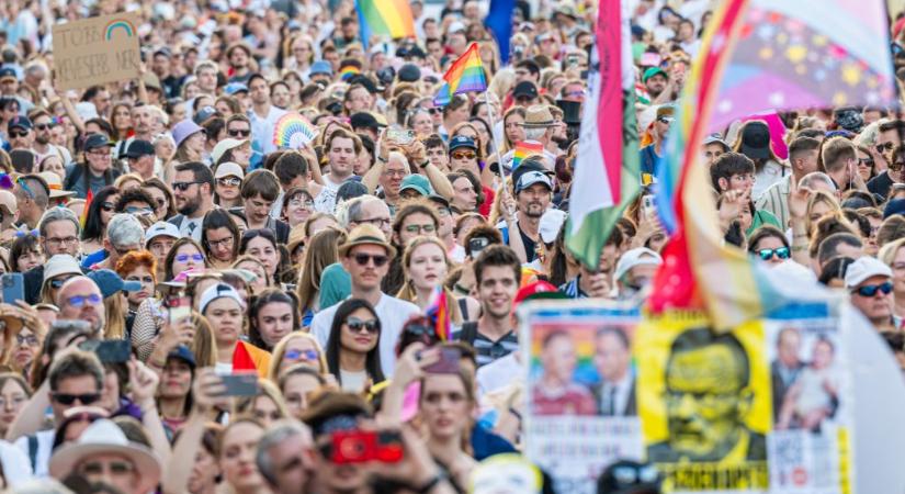 Drónvideón látszik csak igazán, mennyien voltak a Budapest Pride-on