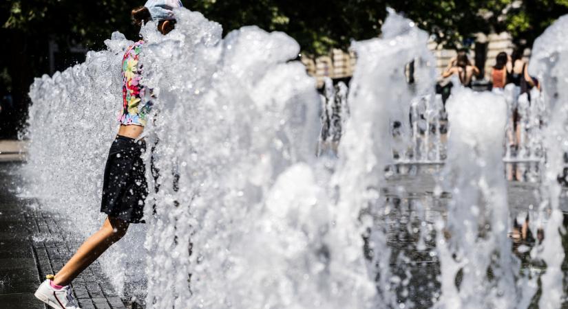 Nem kérdez, csak beront az életveszélyes hőség - riasztás péntekig