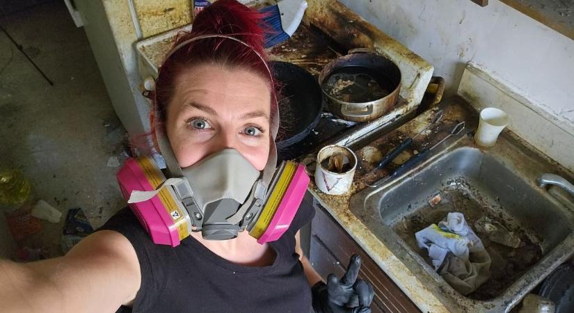 Nincs megállás! Barbara, az extrém takarító hazatért és újra akcióba lendült – Videó