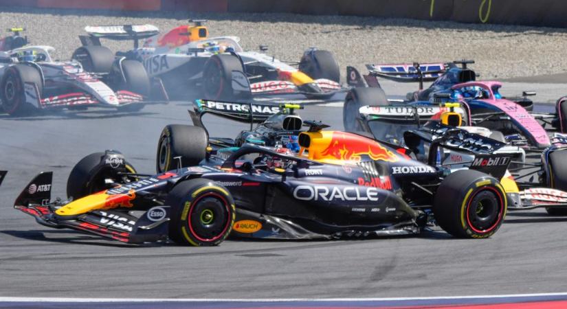 Max Verstappen reagált az őt kiejtő pilóta hibájára