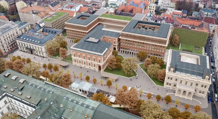 A józsefvárosi lakosok igényeire hivatkozva drágult a Pázmány új campusának tervezése