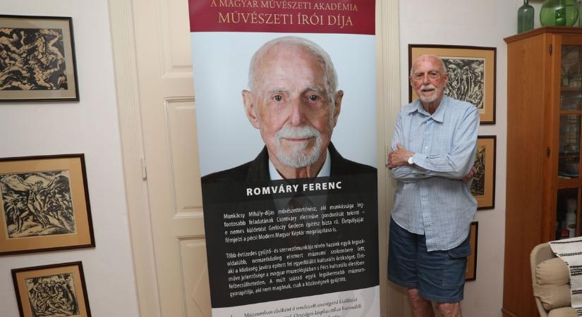 Aki Pécsre hozta Csontváryt: Romváry Ferenc nélkül a város egészen más lenne