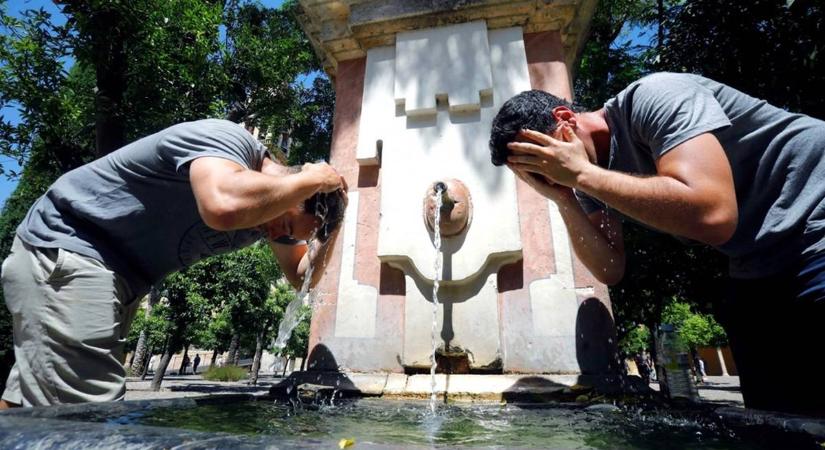 Hőhullámmal küzd Európa – Spanyolországban 46 Celsius-fokkal júniusi melegrekordot mértek