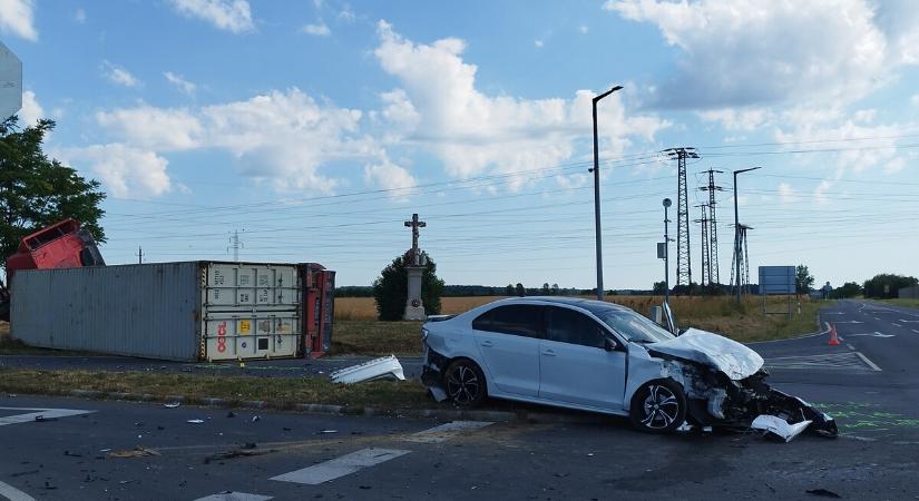 Baleset történt Nagykanizsán - Egy személy súlyos sérülést szenvedett