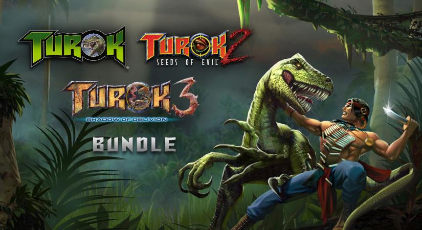 Fizikai kiadást kap a Turok Trilogy