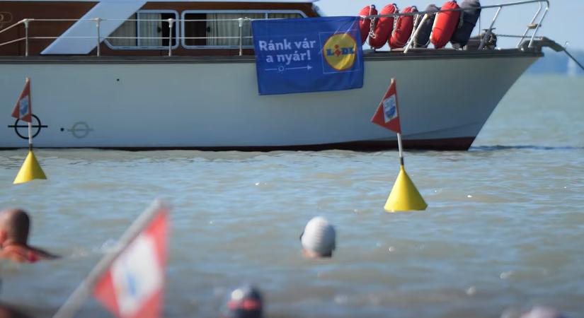 Rekordlétszám a Balaton-átúszáson, minden hely elkelt