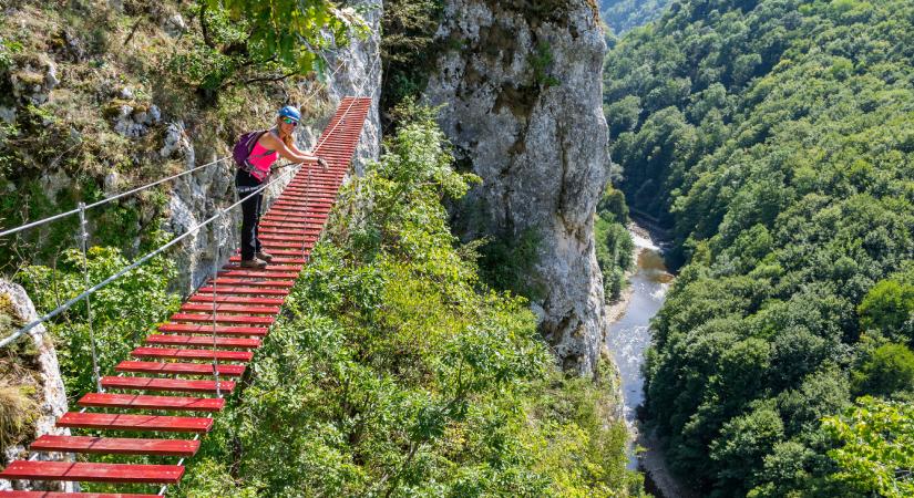 Via ferrata: egyre népszerűbbek a könnyített hegyi utak, gyerekkel is lehet menni