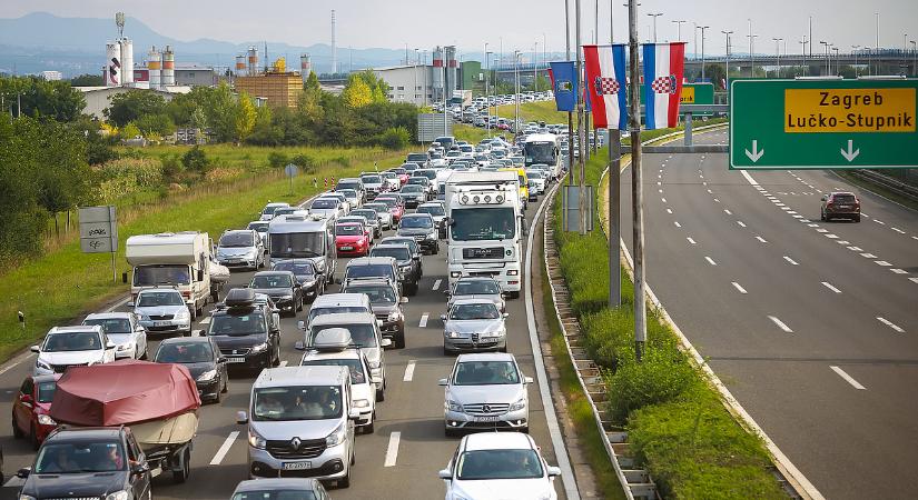 Őrületes káosz lesz a horvát autópályán a héten, érdemes alternatív útvonalakat keresni