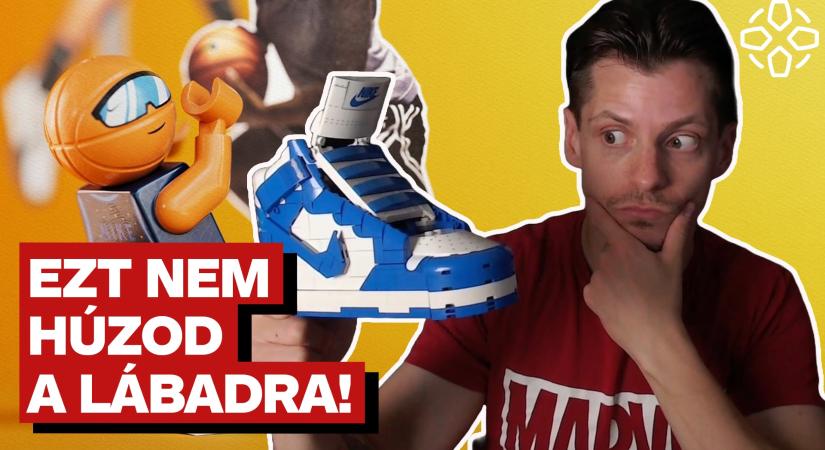[VIDEÓ] Az év legmenőbb Nike surranója! - Összeraktuk a LEGO Nike Dunkot