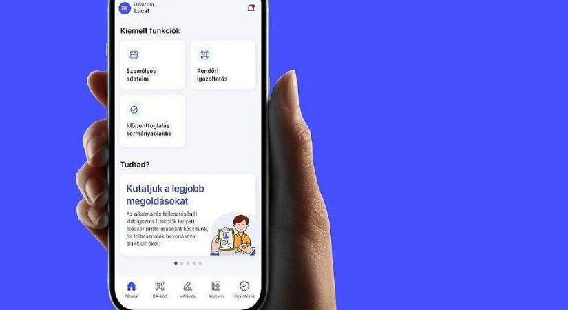 A Digitális Állampolgár alkalmazásban is megtekinthetők a Tárhelyre érkezett üzenetek