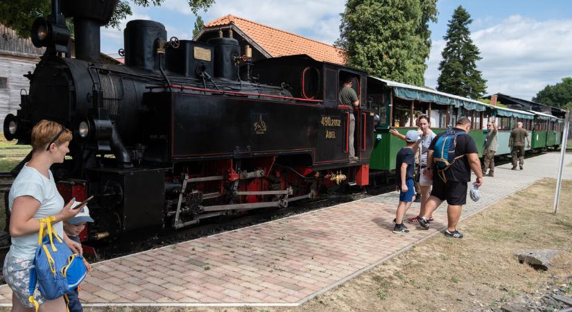 Idén is népszerű volt a csömödéri kisvasút napja