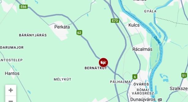 Baleset és teljes útzár a 62-es főúton