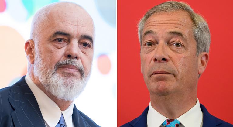 Egy fürdőruhás fotó tett pontot a brit politikus és az albán miniszterelnök közötti vita végére