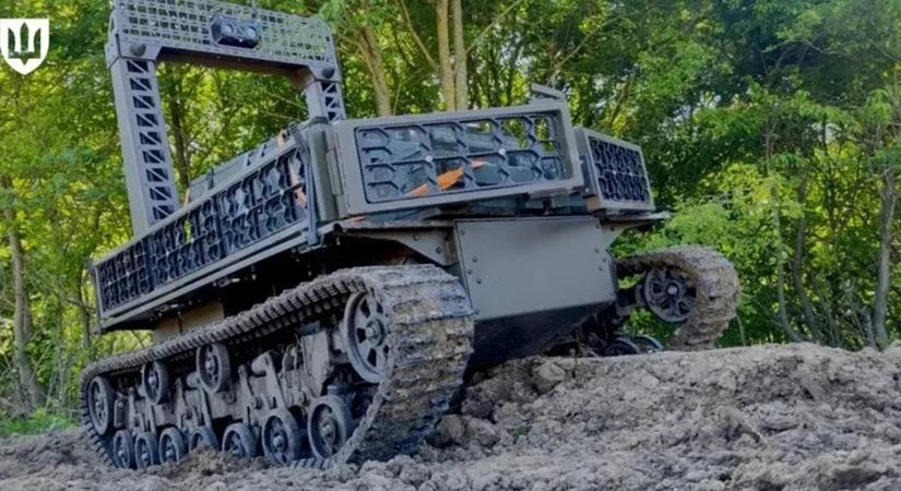 Ukrajna már robotokat is bevet az oroszok ellen