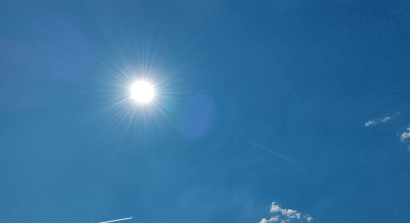 Extrém erős UV-B sugárzás várható hétfőn az országban