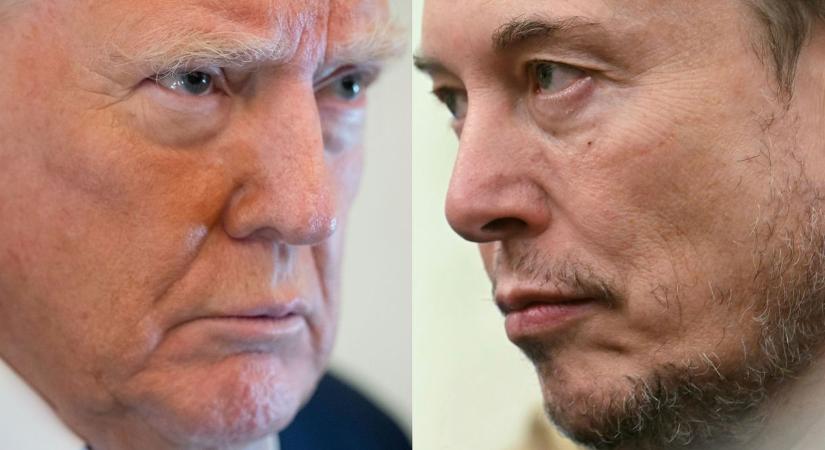 Nem csitul a vita Trump és Musk között: az elnök most a Tesla-vezér körmére nézne
