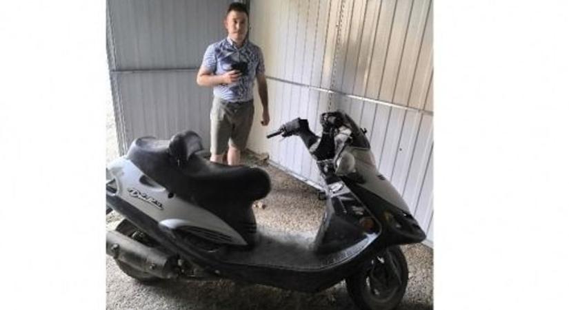 Ittasan, jogsi nélkül, lopott motorral közlekedett