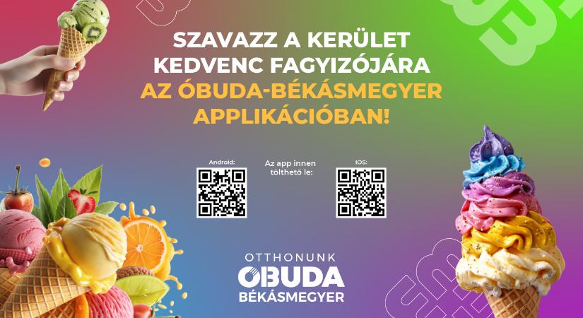„A kerület kedvenc fagylaltozója 2025” – Szavazzon Ön is!