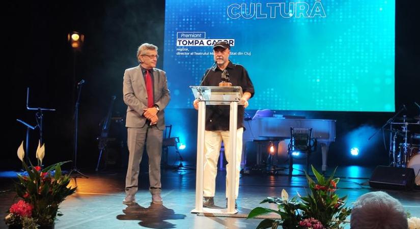 Tompa Gábor Kultúráért-díjat kapott a GândIT în România Gálán
