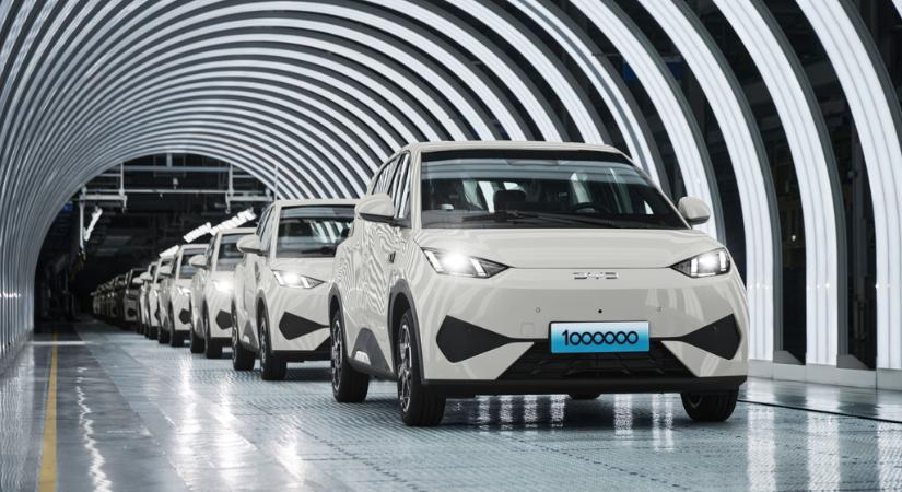 Elkészült az egymilliomodik BYD Dolphin Surf!