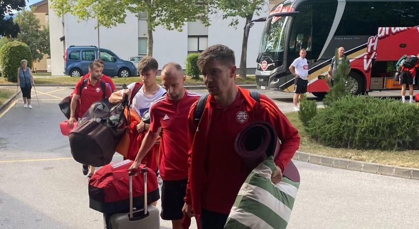 Így köszöntötték társaikat a Kisvárda játékosai
