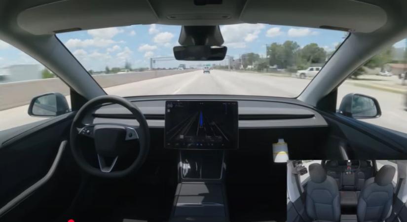 Szenzáció az autóiparban: Elon Musk Teslája önállóan száguldott a vásárlóhoz, senki sem vezette az autót