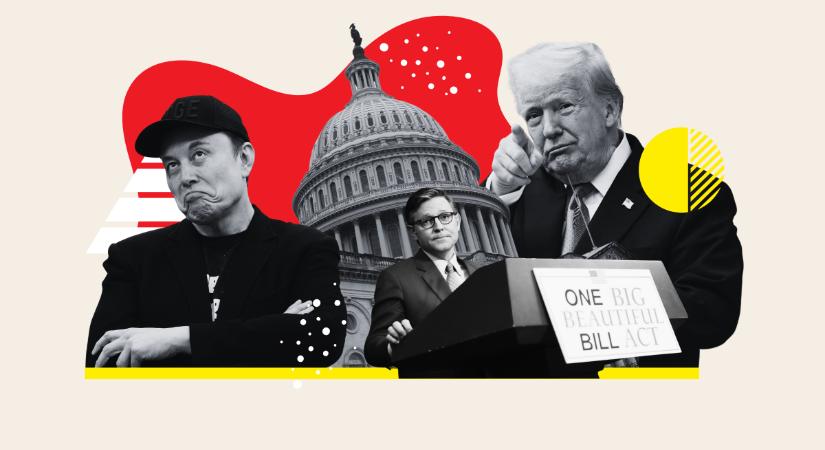 Trump „Gyönyörű Nagy Törvénycsomagja” kritikák kereszttüzében – Elon Musk új pártot alapít, ha megszavazzák