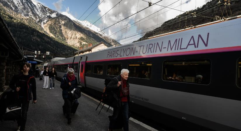 Több napra lezárják a Párizs és Milánó közötti vasútvonala