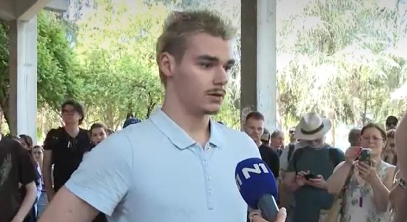 Szabadlábon a végzős középiskolás diák is