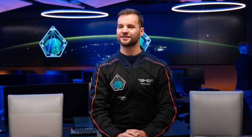 Hazalátott az űrből, Kecskemétet és a Balatont is felismerte Kapu Tibor