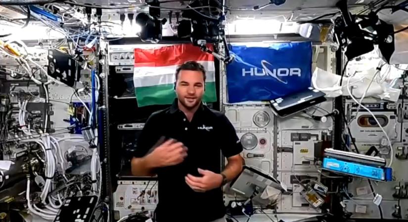Kapu Tibor ültetett is az ISS-en – videók