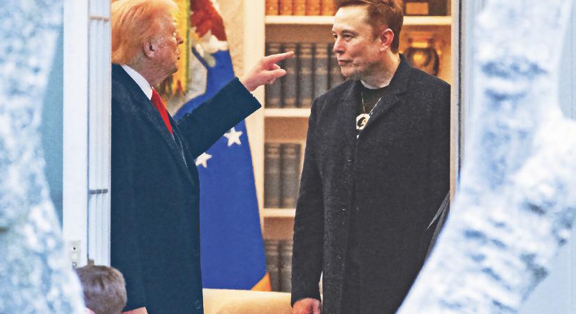 Trump és Musk Már nem barátok, de még lehetnek ellenségek