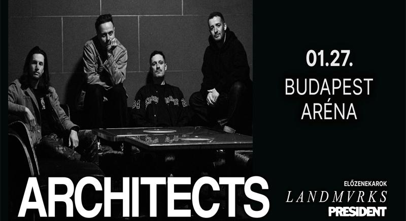 Az Architects első Aréna koncertjére készül Budapesten