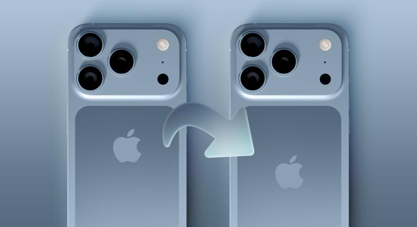 Újrapozícionált Apple logót kaphat az iPhone 17 Pro sorozat