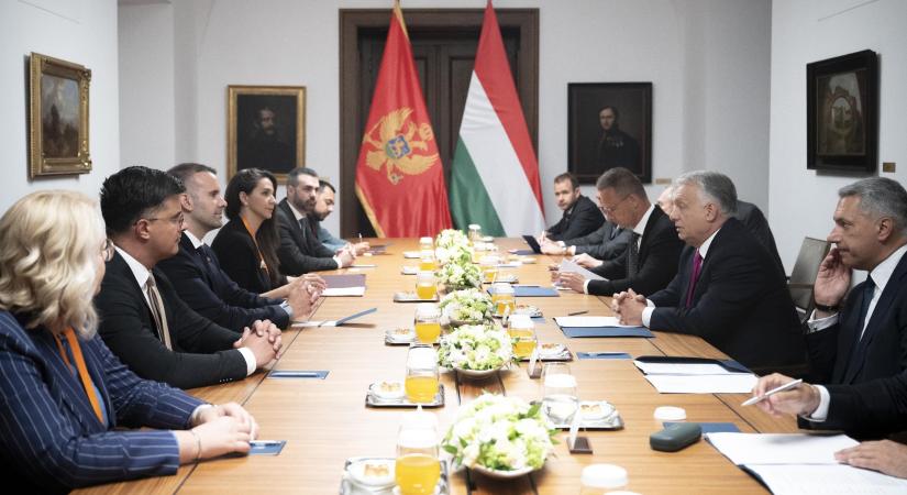 Orbán Viktor: Magyarország számára Montenegró kulcsország