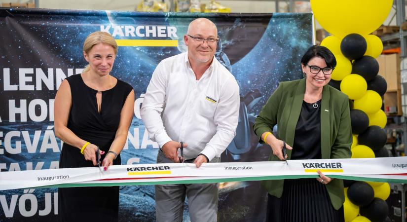 Új központtal erősít Magyarországon a Kärcher