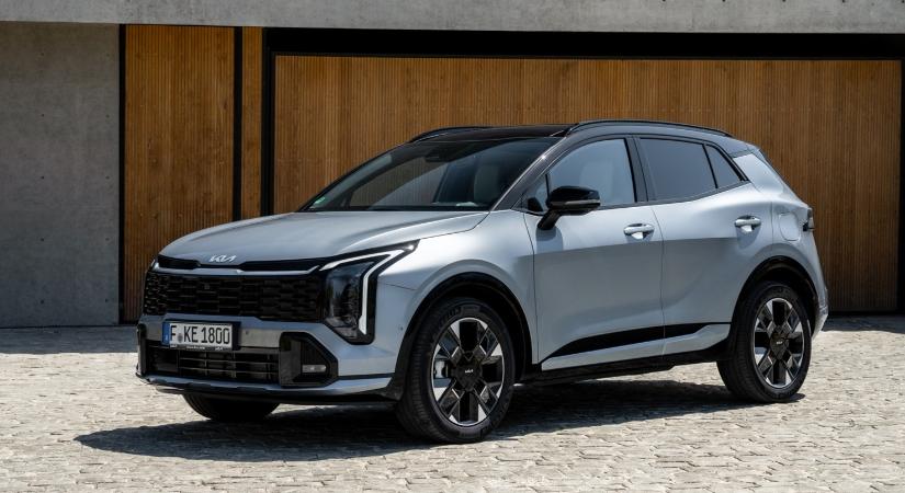 Beárazták a Kia crossoverének frissített változatát: ennyibe kerül a megújult Sportage!