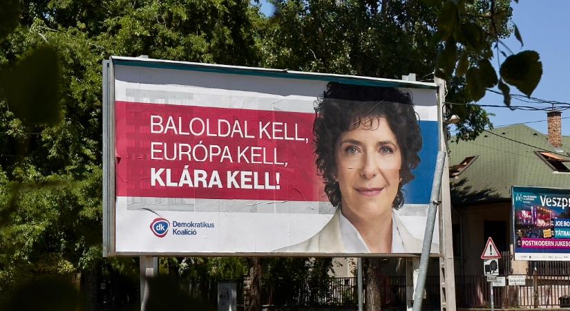 „Baloldal kell, Európa kell, Klára kell” – plakátkampányt indított a DK