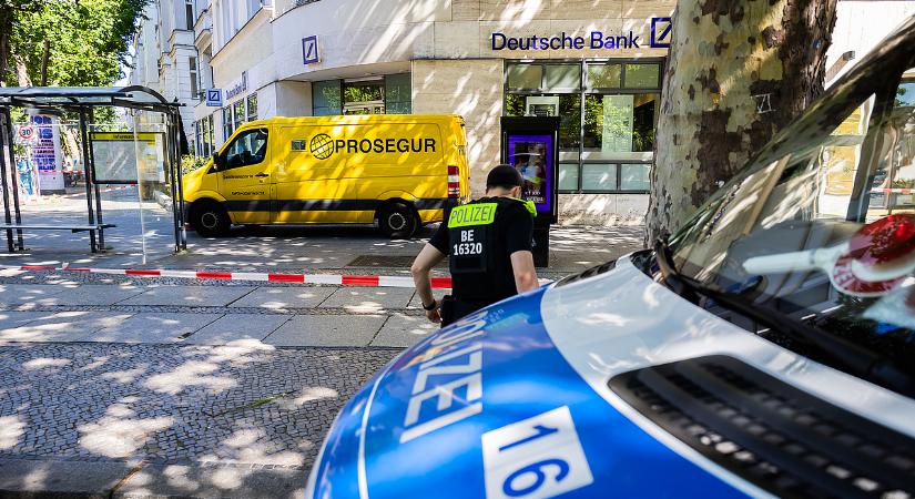 Fegyveres rablást kíséreltek meg Berlinben, lövések is dördültek