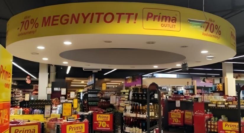 Megnyílt az első PRÍMA élelmiszer-outlet üzlet