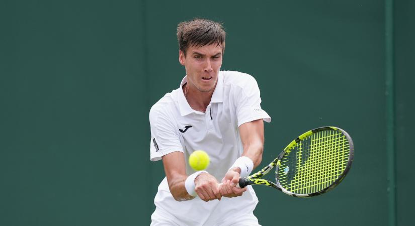 Marozsán Fábián átka megtört Wimbeldonban - Bejutott a második fordulóba