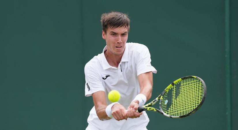 Marozsán Fábián átka megtört Wimbledonban – Bejutott a második fordulóba