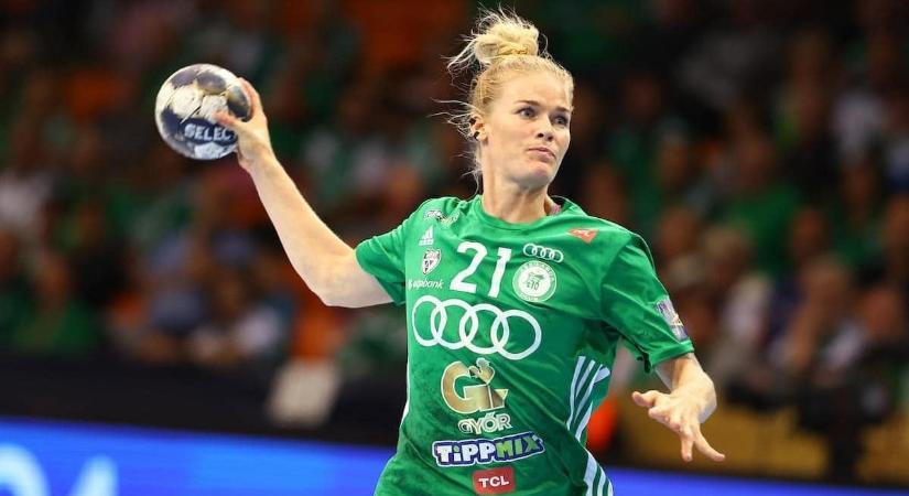 Ragyogtak a jelenlegi és volt győri játékosok Veronica Kristiansen nagy napján