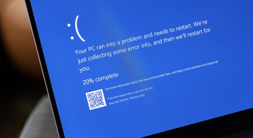 A Microsoft megszünteti a „kék halálképernyőt”