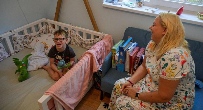 „Anyu, miért járok gyógytornára?” – A kis Geri még nem tudja, hogy Duchenne-je van