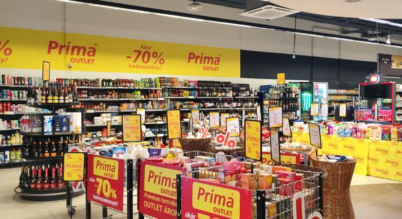 Megnyílt Magyarország első PRÍMA élelmiszer OUTLET üzlete